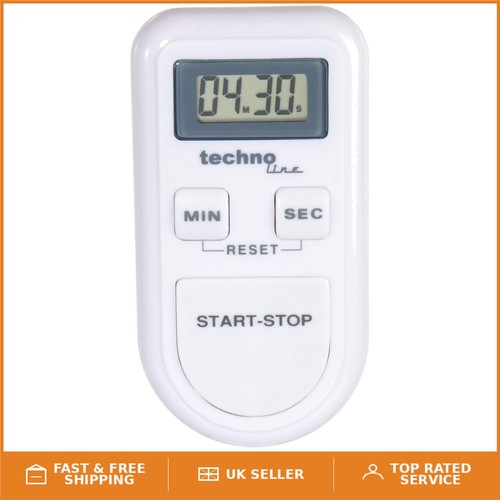 White electronic countdown - white,