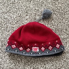 SWIX Red Nordic Beanie Wool