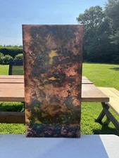 Fabulous Vertical Distressed Copper Designer Radiator 405/805mm  1000btu