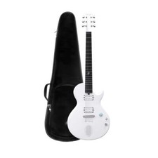 Enya Nova Go Sonic White Electric Guitar – Smart Carbon Fibre Travel Guitar with
