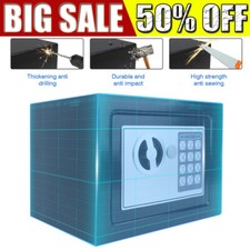 Small solid steel safe heavy - solid,