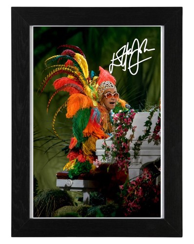 Elton john signed - john, autograph