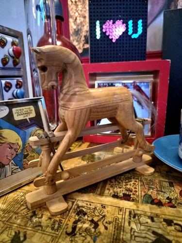 Miniature working rocking - working,