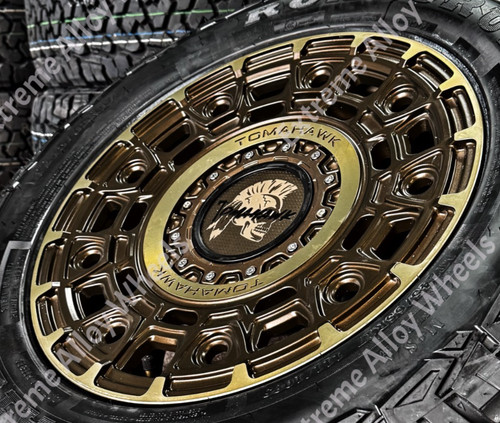 Bronze yakama alloy wheels - bronze,