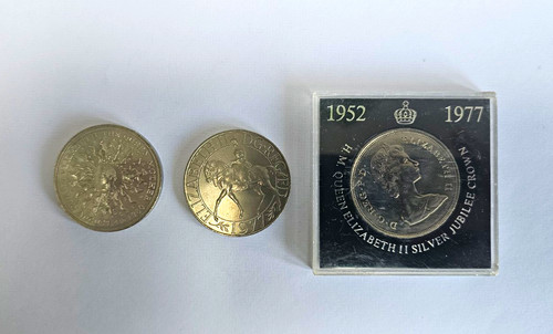 Queen elizabeth 1977 silver - ii,