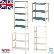 IKEA EKENABBEN Open Shelf Unit Wooden Storage Display Rack Bookcase Organizer