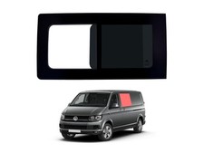 Left Side Sliding Door Opening Window Dark Tint for VW Transporter T6 (2015 on)