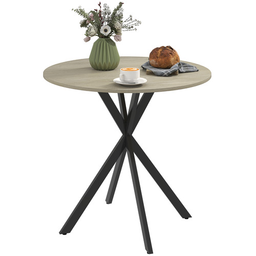 Round dining table - 80, cm