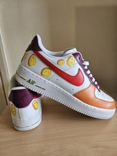 Nike CW2288 1111 Air Force 1 07 White Mens Custom Sneakers Trainers UK 10 EUR 45