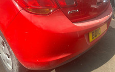 VAUXHALL ASTRA 2009 - 2015 COMPLETE REAR BACK BUMPER RED [GBH]