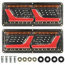 LED Rear Tail Light Stop Dynamic Indicator Lamp Truck Caravan Trailer 12V 24V UK