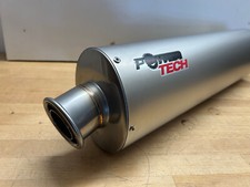 Suzuki GSX-R600 K1 to K5 Track day Titanium Silencer Oval 450mm, 4 bolt fitting