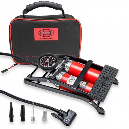 Double barrel cylinder foot - double,