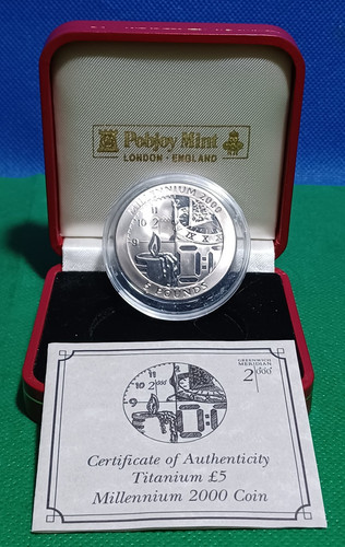 1999 gibraltar millennium - 1999, £5,