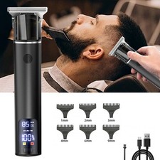 Professional Mens Hair Clippers Trimmer Machine Cordless Beard Electric Shaver
