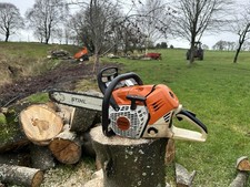 Stihl Ms500i Chainsaw With