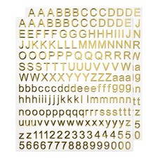 2 Sheets Alphabet Letter