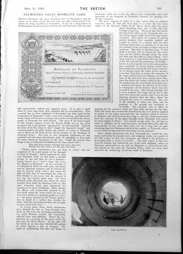 Antique old print plymouths - old,