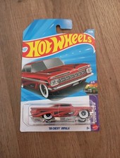 Hot Wheels ’59 Chevy Impala Red 2026 B Case Layin’ Low 2/5 Lowrider  HW#44/250
