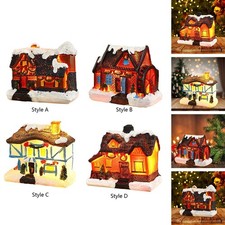 Christmas Village House Resin