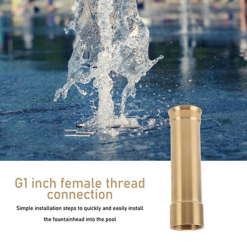 Fountain nozzle copper inch - g1,