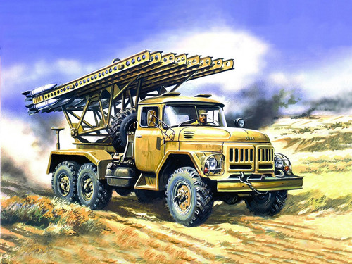 Icm vehicles bm 13 16 - 1:72, bm-13-16