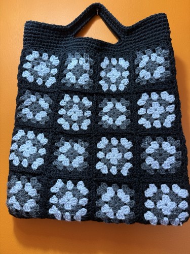 Handmade crochet granny square - granny,
