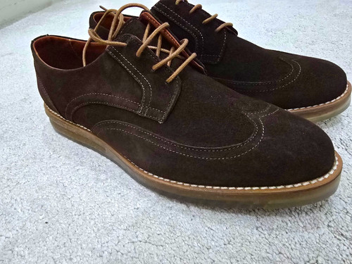 Dune boom men brown - brown, suede