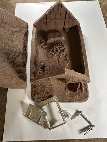 Wargame 28mm thatched hovel - wargame,