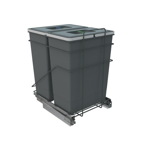Pull out waste - bin, 84l