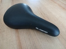 Carrera Unisex Mountain Bike Saddle MTB Gel Sport Bicycle Bike Seat Black  