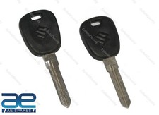 For Suzuki Blank Ignition Keys 2 Pcs With S Logo Compatible With Alto Cars