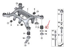BMW 5 Touring G31 Rear Axle