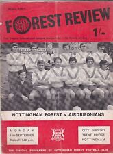 1970 NOTTINGHAM FOREST v Airdrieonians - Texaco Cup