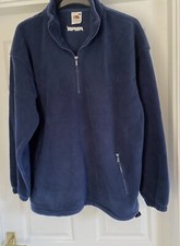 Pepsi Fleece navy blue size uk L