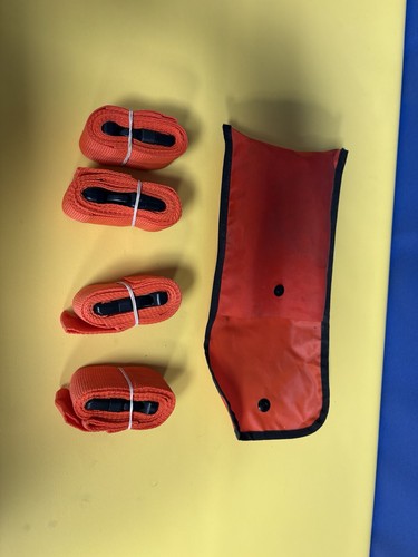 Scoop stretcher straps - stretcher,