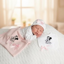 NEWBORN baby Girl sleepsuit
