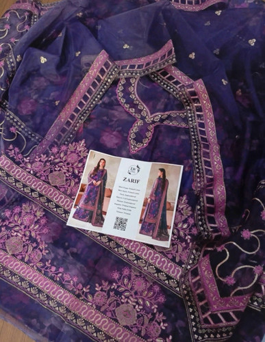 Zarif womens purple printed - purple,