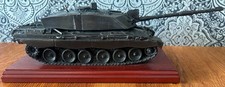 Challenger 2 (CR2) Main Battle Tank Cold Cast Bronze Resin Model - British Army