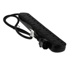 IEC C14 to 6 Way Gang UK Mains