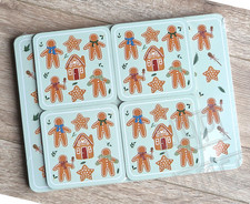 Gingerbread 4 Placemats & 4