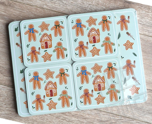Gingerbread placemats 4 - 4,
