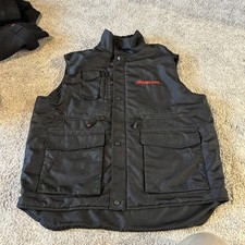Snap On Tools Gilet Extra Large Body Warmer L  Black Fleece Heavy Duty Garage