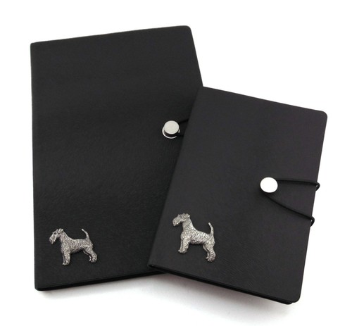 Airedale terrier notebook - terrier,