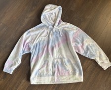 Size Large Woman’s HOLLISTER Tie Dye Zip Through Hoodie