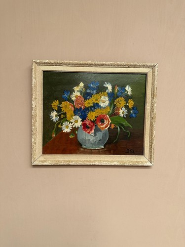 Mid century oil - century,