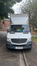 Merceds Sprinter Luton Box Van Half Curtain With Tailift  2015reg