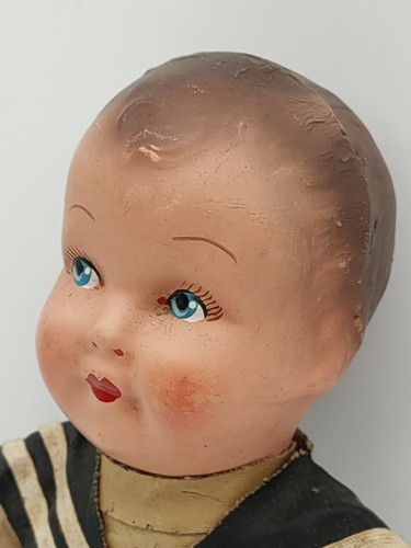 Vintage sailor doll with - vintage,