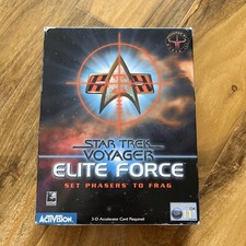 Star Trek Voyager Elite Force - Big Box PC GAME - ACTIVISION