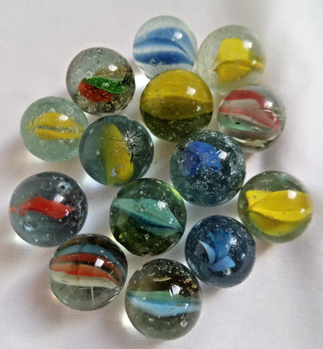 Vintage glass cats eye regular - vintage,